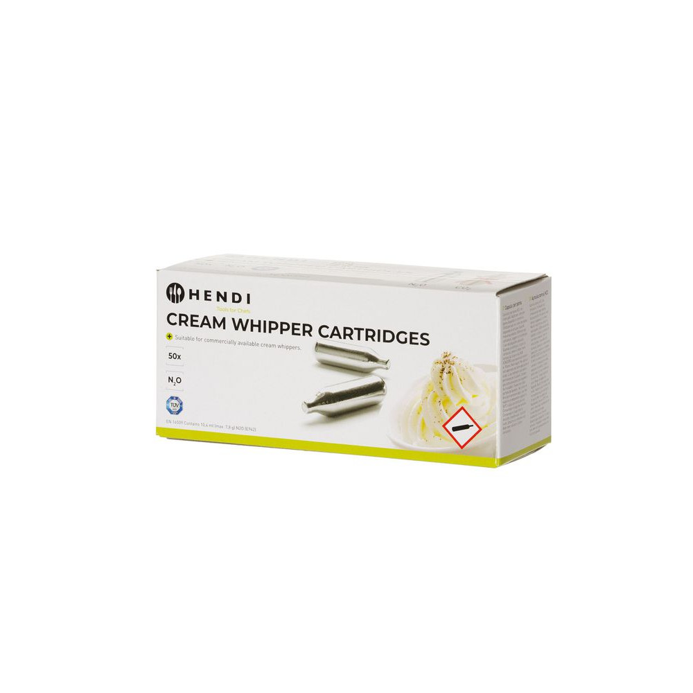 Балончики для сифона для вершків, 50 шт. 586907 Hendi