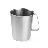 Глечик сталевий з мірною шкалою, 2 л, Ø140x(H)175 мм 516300 Hendi 18/10 Stainless steel