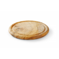 Дошка сервірувальна з оливкового дерева, ø260x(H)25мм 505397 Hendi Olive wood
