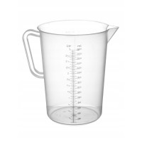 Глечик поліпропіленовий з мірною шкалою, 3 л, Ø160x240(H) мм 567401 Hendi