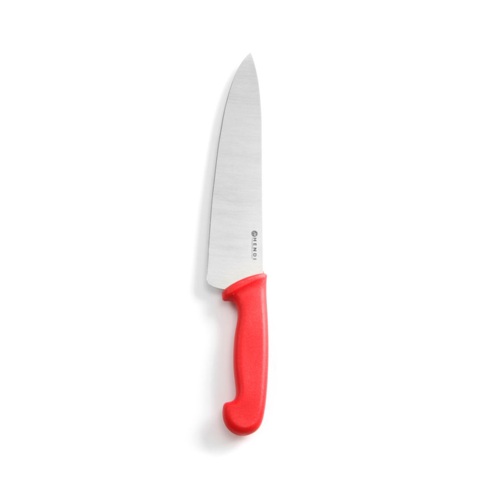 Ніж HACCP кухарський, червоний, 240 мм 842720 Hendi PP (Polypropylene);Stainless steel