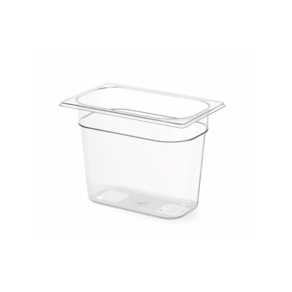 Гастроємність із полікарбонату GN 1/4 (H)200 мм 861608 Hendi