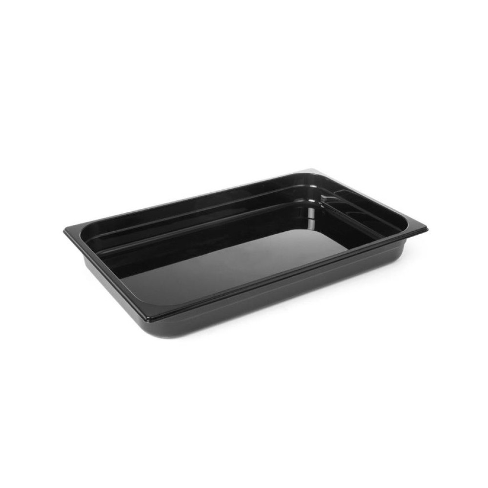 Гастроємність із чорного полікарбонату GN1/1 (H)65 мм 862209 Hendi