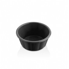 Рамекін для соусу - джему Ø 85 мм чорний GS--0008B Gastro Plast PC Чорний