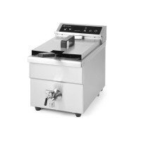 Фритюрниця індукційна Kitchen Line - 8 л 215012 Hendi Stainless steel