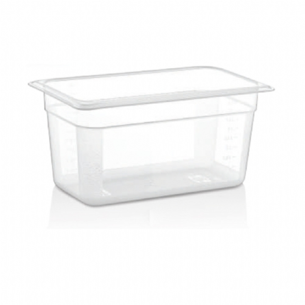 Гастроємність GN 1/3 150 мм із поліпропілену GNPP--0013150 Gastro Plast PP Прозорий