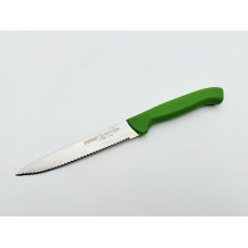 Овощной/стейковый нож с зубцами ECCO 12 см, зеленый PRG38049-04