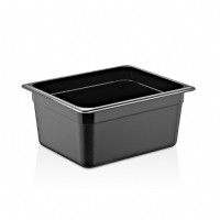 Гастроємність GN 1/2 150 мм із чорного полікарбонату GNP--0012150BL Gastro Plast PC Чорний