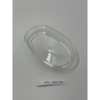 Кришка овальної тарілки, підходить для GP-00K14W GPL--00K14tr Gastro Plast PC Прозорий