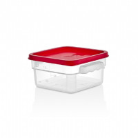 Контейнер для продуктів із поліпропілену 1,9 л (Кришка продається окремо) GSPP--002 Gastro Plast PP Прозорий