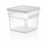 Контейнер для продуктів із поліпропілену 5,7 л (Кришка продається окремо) GSPP--006 Gastro Plast PP Прозорий