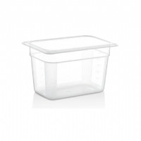 Гастроємність GN 1/4 150 мм із поліпропілену GNPP--0014150 Gastro Plast PP Прозорий