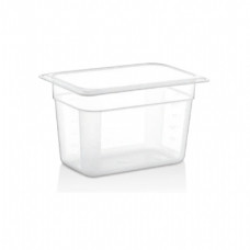 Гастроємність GN 1/4 150 мм із поліпропілену GNPP--0014150 Gastro Plast PP Прозорий
