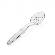 Ложка сервірувальна з полікарбонату, перфорована, 290 мм GSK--0002 Gastro Plast PC Прозорий