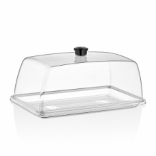 Кришка купол GN1/3  сумісна з підносом GFT--0013BL, GFT--0013 GF--0013BL Gastro Plast PC Прозорий