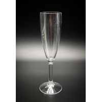 Бокал для шампанського з полікарбонату (прозорий) GC--0030 Gastro Plast PC Прозорий