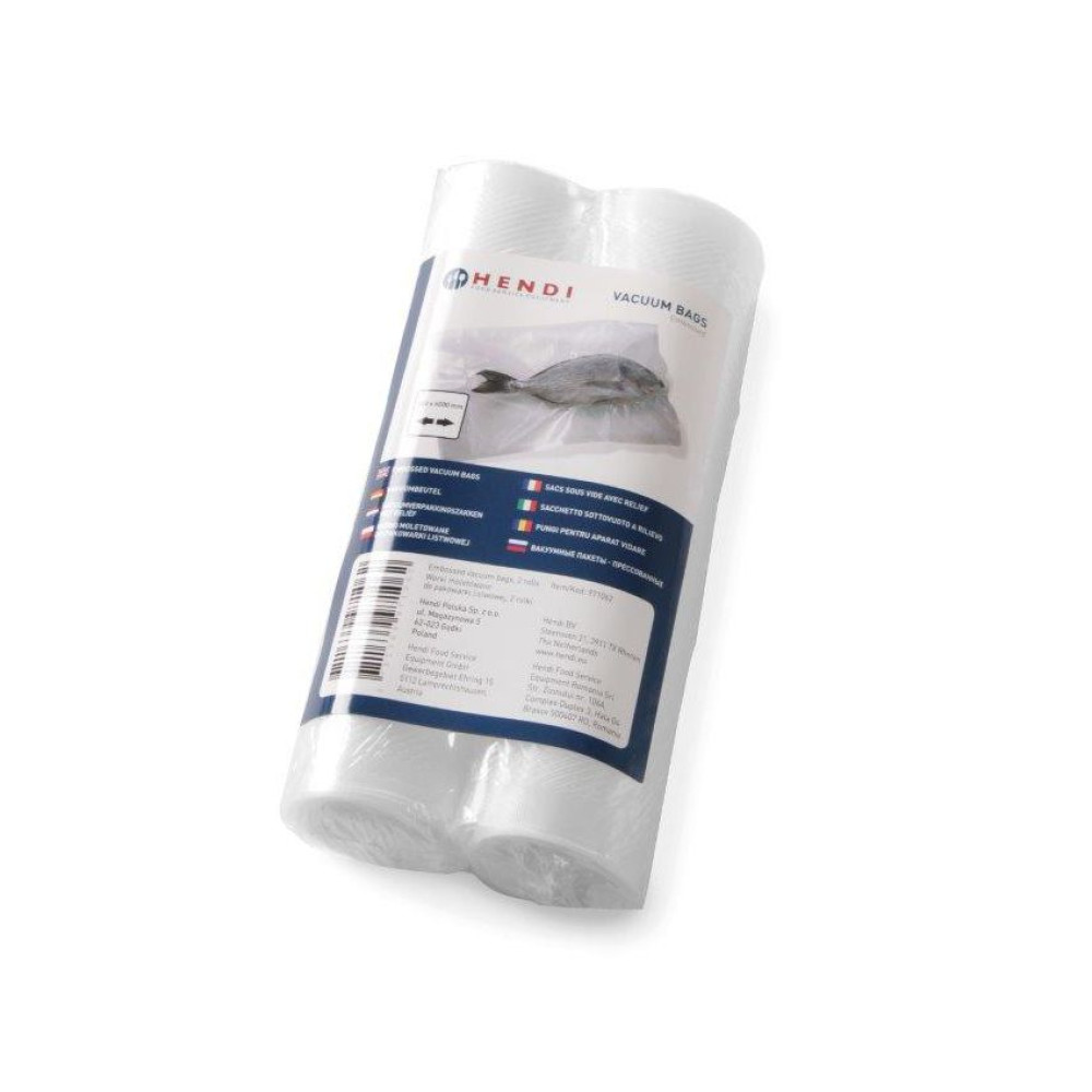 Пакети гофровані для пакування в рулоні 200х6000 мм - набір 2х 200х6000, 2 шт. 297469 Hendi