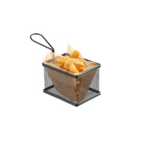 Кошик - мініатюра -нерж.сталь із чорним покриттям 125x100x(H)85 mm 425626 Hendi