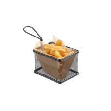 Кошик - мініатюра -нерж.сталь із чорним покриттям 125x100x(H)85 mm 425626 Hendi