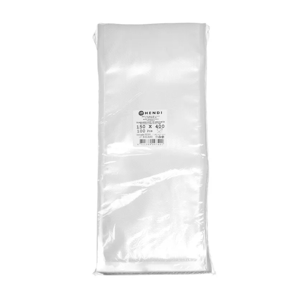 Пакети гофровані для упаковки 150х400 мм - набір 100 шт. 297421 Hendi