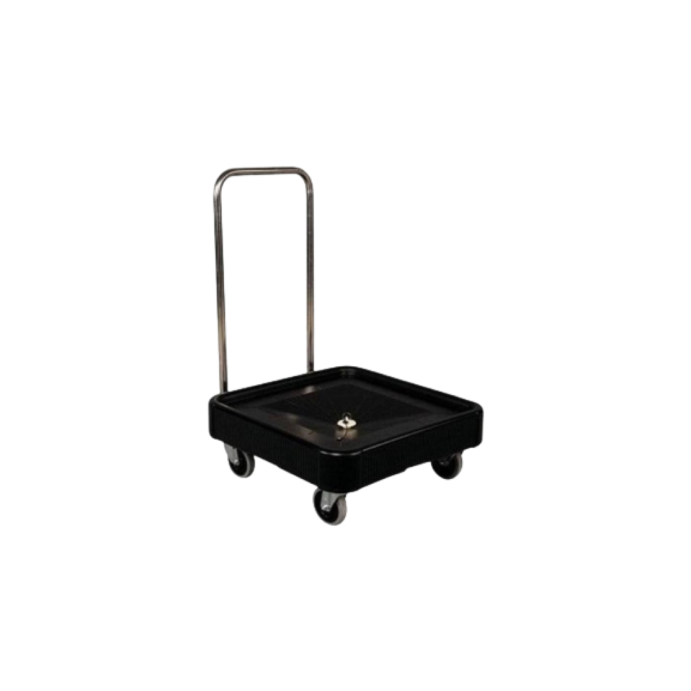 Візок для кошиків посудом. маш. з ручкою BTA--0002 Gastro Plast PE Чорний