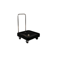 Візок для кошиків посудом. маш. з ручкою BTA--0002 Gastro Plast PE Чорний