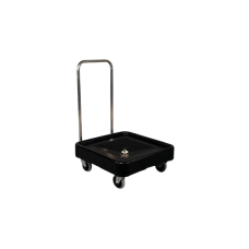 Візок для кошиків посудом. маш. з ручкою BTA--0002 Gastro Plast PE Чорний