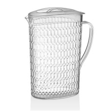 Графин из поликарбоната, 2,2 л (алмазный) GSRH--0001 Gastro Plast PC Прозрачный