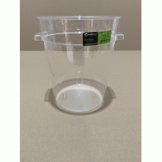 Круглий контейнер для зберігання продуктів 4,2 л з полікарбонату (Кришка продається окремо) GRP--004 Gastro Plast PC Прозорий