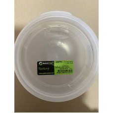 Кришка для круглого контейнера із поліпропілену 0,95 л GRPPL--001 Gastro Plast PP Прозорий