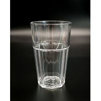 Склянка з полікарбонату, 400 мл GC--0022 Gastro Plast PC Прозорий