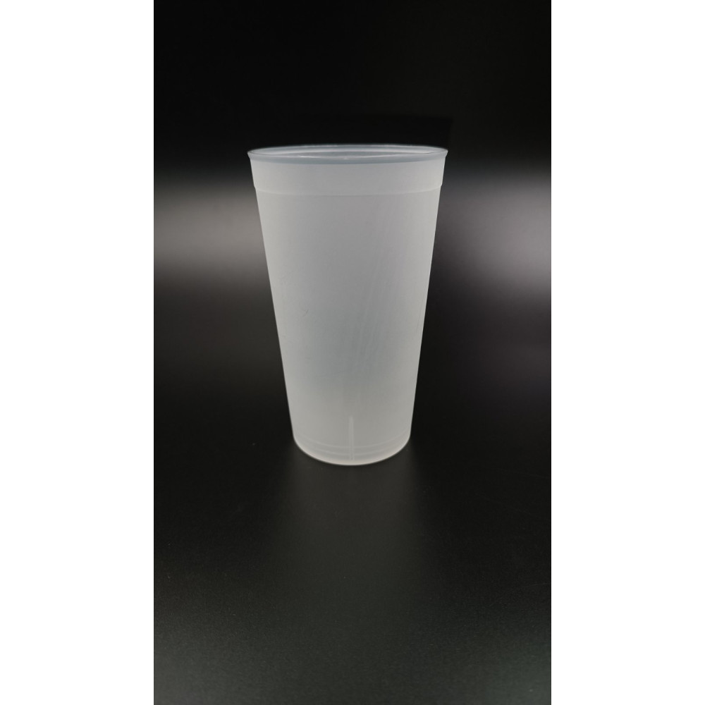 Склянка 400 мл. з поліпропілену матове скло GC--0017PP Gastro Plast PP Матовий