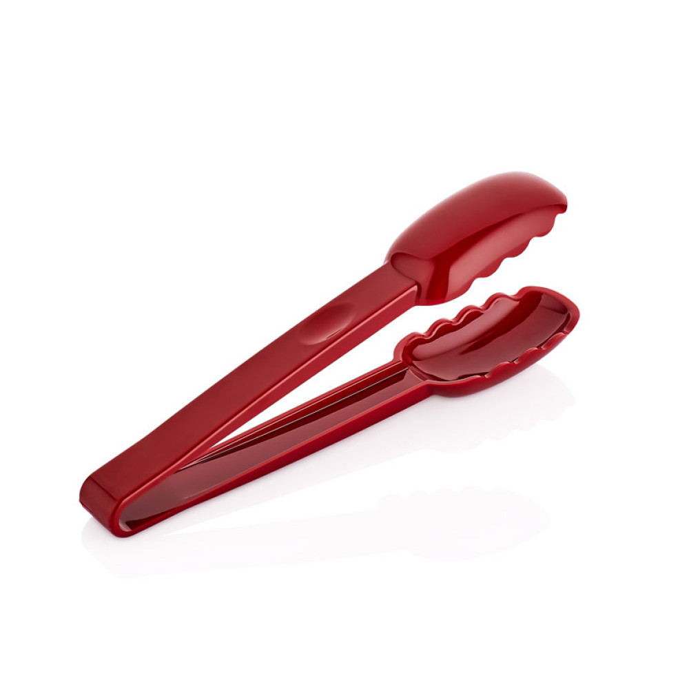 Щипці із полікарбонату, 220 мм червоні GSM--0001r Gastro Plast PC Червоний