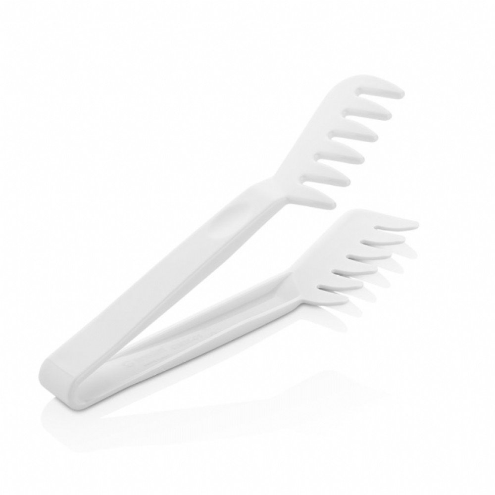 Щипці для спагетті із полікарбонату, 220 мм білі GMM--0001W Gastro Plast PC Білий