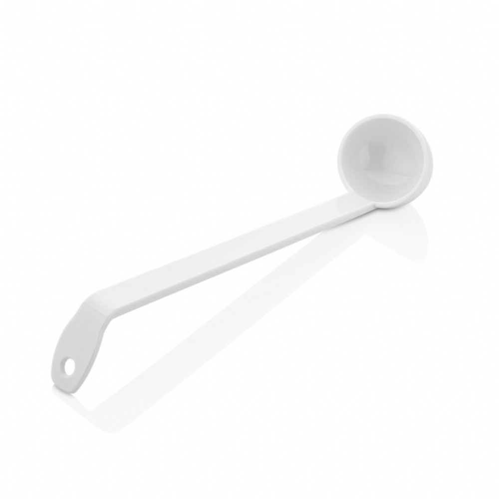 Половник із полікарбонату білий 240мм GBK--0024W Gastro Plast PC Білий