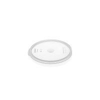 Кришка для круглого контейнера з полікарбонату 6л та 7,5л GRPL--006 Gastro Plast PC Прозорий