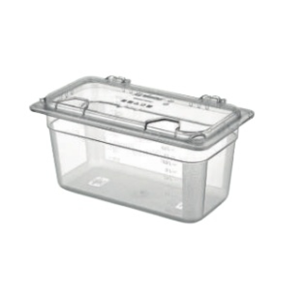 Відкидна кришка для GNPC 1/3 суцільна GNPLM--0013 Gastro Plast PC Прозорий