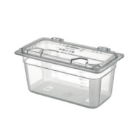 Відкидна кришка для GNPC 1/3 суцільна GNPLM--0013 Gastro Plast PC Прозорий