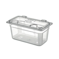 Откидная крышка для GNPC 1/3 сплошная GNPLM--0013 Gastro Plast PC Прозрачный