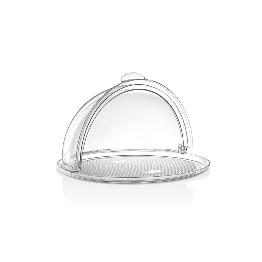 Кришка Rolltop Ø390 мм, сумісна з GFT--0014BL, GFT--0014tr GFM--0013 Gastro Plast PC Прозорий