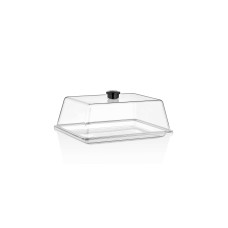 Кришка-купол 260х210, сумісна з GFT--0016BL GF--0016BL Gastro Plast PC Прозорий