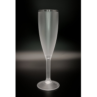 Бокал для шампанського з полікарбонату (матовий) GC--0030F Gastro Plast PC Прозорий