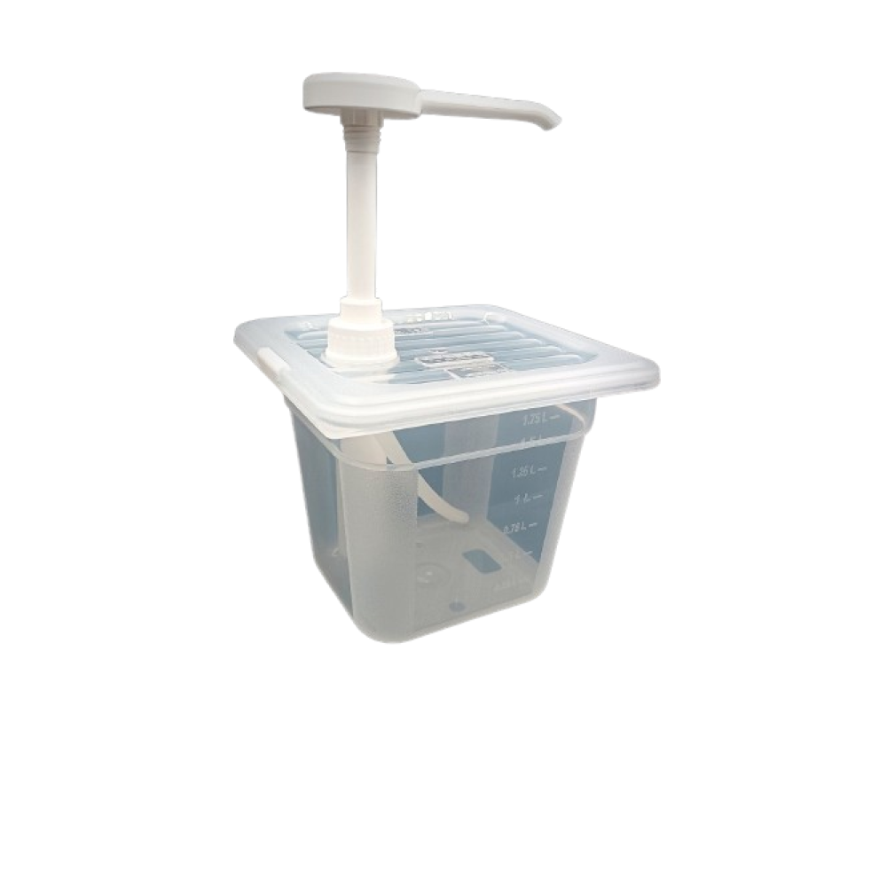 Дозатор для майонезу, 2л. GDM--0002 Gastro Plast PP Білий