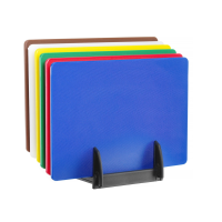 Набор разделочных досок HACCP 450x300x(H)10мм + стойка 825686 Hendi LDPE (Low density Polyethylene); PP (Polypropylene)