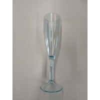 Бокал для шампанського (прозоро-бірюзовий), 180мл GC--00301-01 Gastro Plast PC Прозорий