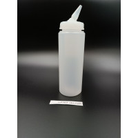 Диспенсер для соусів, прозорий, 250 мл. з обертовим наконечником GPSM--00250tr Gastro Plast PE Прозорий