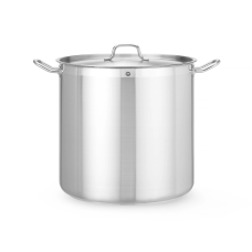 Каструля висока - з кришкою, HENDI, Profi Line, 95 л, ø500x(H)500 мм 833025 Hendi