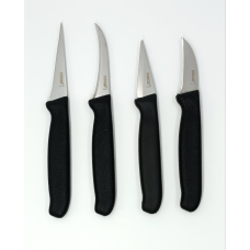 Набір ножів для карвінгу GASTRO PMG 4шт, чорний PRG41274-01 Pirge