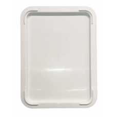 Кришка для контейнера для тіста для піци з поліпропілену, 300*400 мм, сумісна із: GPH--00100/2, GPH--0075/2 GPHL--0002 Gastro Plast PP Білий