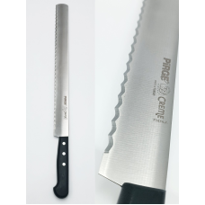 Ніж для торта (тип А), CREME, 30 см, широкий, чорний PRG71474-A-01 Pirge Чорний